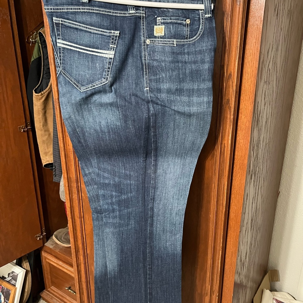 Cinch Dark Blue Bootcut Jeans for Men